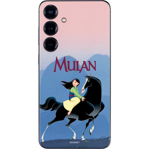 Disney Mulan Riding Khan Galaxy S25 Plus Skin