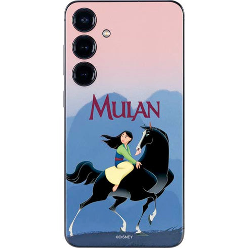 Disney Mulan Riding Khan Galaxy S25 Skin