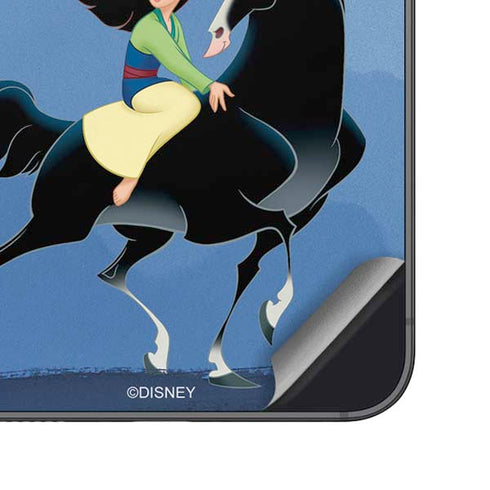 Disney Mulan Riding Khan Galaxy S25 Skin