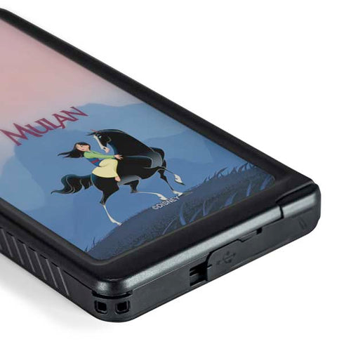 Disney Mulan Riding Khan Galaxy S24 Ultra Waterproof Case