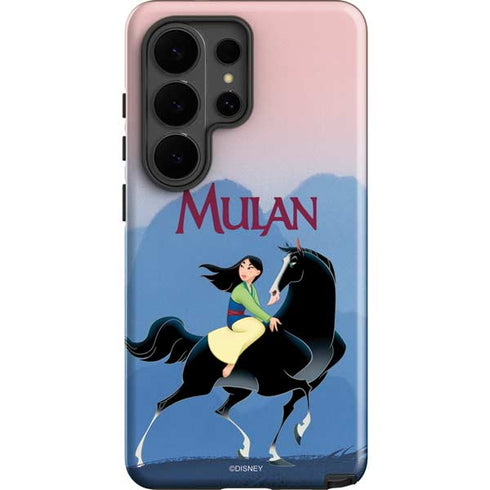 Disney Mulan Riding Khan Galaxy S26 Ultra Impact Case