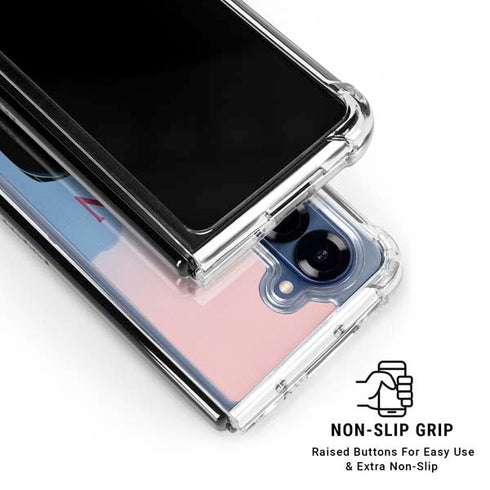 Disney Mulan Riding Khan Galaxy Z Fold6 Clear Case