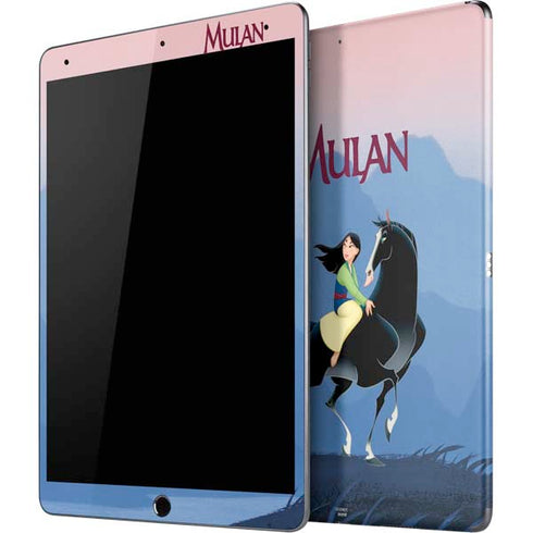 Disney Mulan Riding Khan iPad Skins