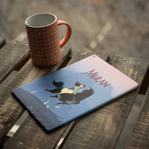 Disney Mulan Riding Khan iPad Skins