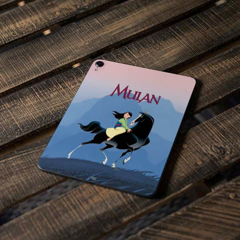 Disney Mulan Riding Khan Apple iPad Pro Skin