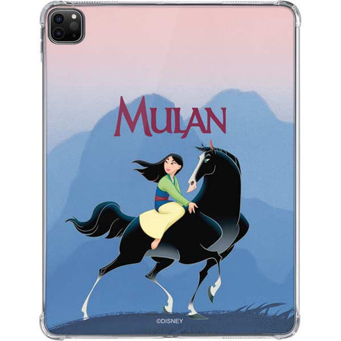 Disney Mulan Riding Khan iPad Pro 11in (2024) Clear Case