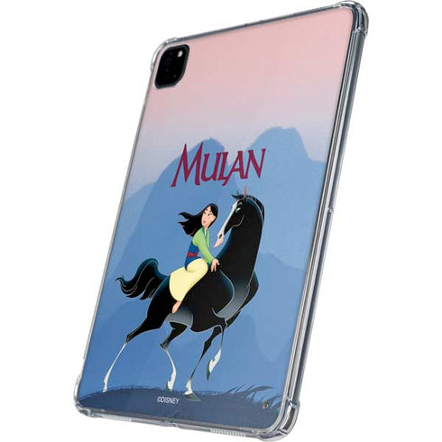 Disney Mulan Riding Khan iPad Pro 11in (2024) Clear Case