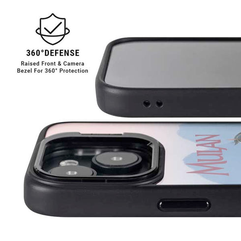 Disney Mulan Riding Khan iPhone 13 Kickstand Case