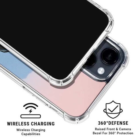 Disney Mulan Riding Khan iPhone 15 Clear Case