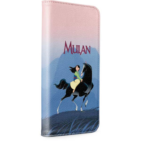 Disney Mulan Riding Khan iPhone 15 Plus Folio Case