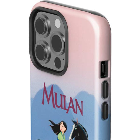 Disney Mulan Riding Khan iPhone 15 Pro Impact Case
