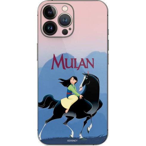Disney Mulan Riding Khan iPhone 15 Pro Max Skin
