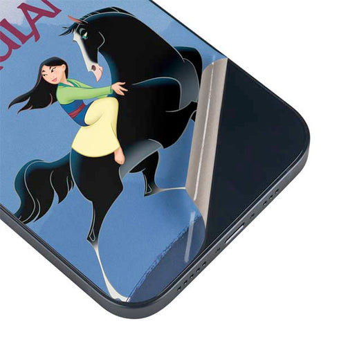 Disney Mulan Riding Khan iPhone 15 Skin