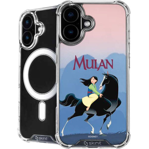 Disney Mulan Riding Khan iPhone 16 MagSafe Case