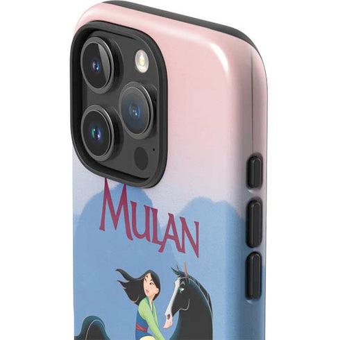 Disney Mulan Riding Khan iPhone 16 Pro Impact Case
