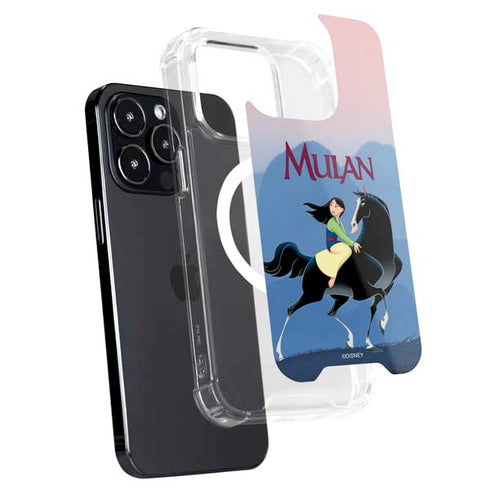 Disney Mulan Riding Khan iPhone 16 Pro MagSafe Case