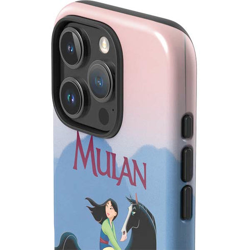 Disney Mulan Riding Khan iPhone 16 Pro Max Impact Case