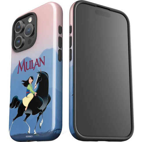 Disney Mulan Riding Khan iPhone 16 Pro Max Impact Case