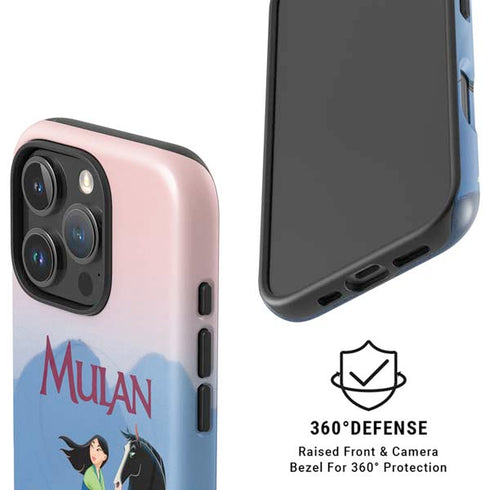Disney Mulan Riding Khan iPhone 16 Pro Max Magsafe Impact Case