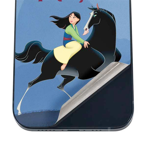 Disney Mulan Riding Khan iPhone 16 Skin
