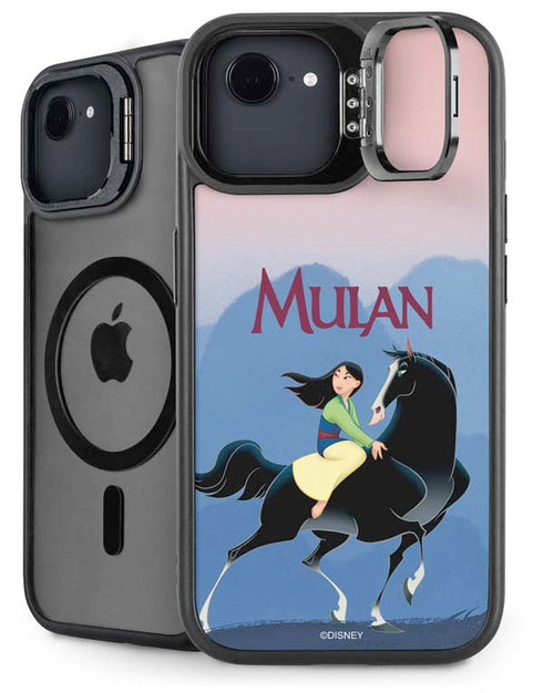 Disney Mulan Riding Khan iPhone 16e Kickstand Case