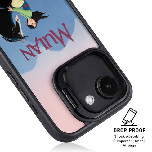 Disney Mulan Riding Khan iPhone 16e Kickstand Case