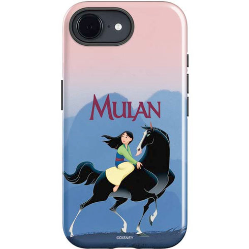 Disney Mulan Riding Khan iPhone 16e Impact Case