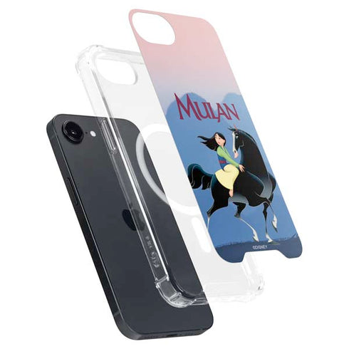 Disney Mulan Riding Khan iPhone 16e MagSafe Case
