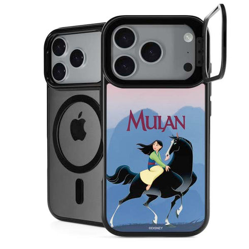 Disney Mulan Riding Khan iPhone 18 Pro Kickstand Case