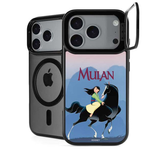 Disney Mulan Riding Khan iPhone 18 Pro Max Kickstand Case