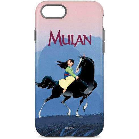 Disney Mulan Riding Khan iPhone Cases