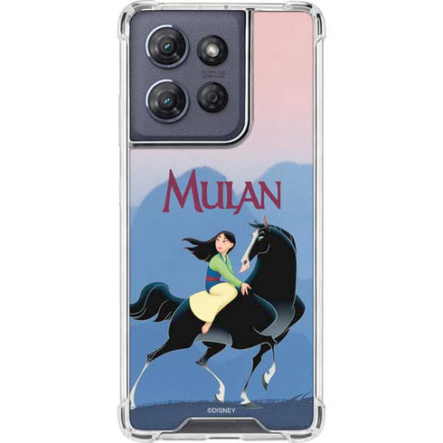 Disney Mulan Riding Khan Moto G 5G (2025) Clear Case