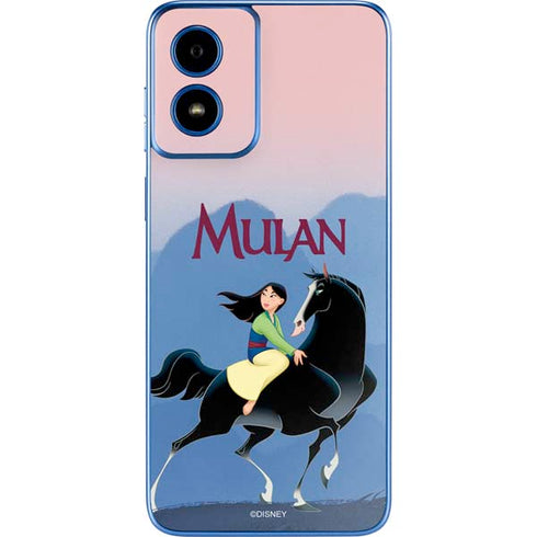 Disney Mulan Riding Khan Moto G Play 4G (2024) Skin