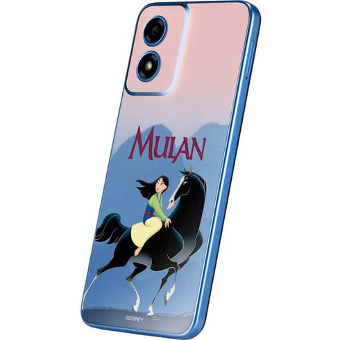 Disney Mulan Riding Khan Moto G Play 4G (2024) Skin