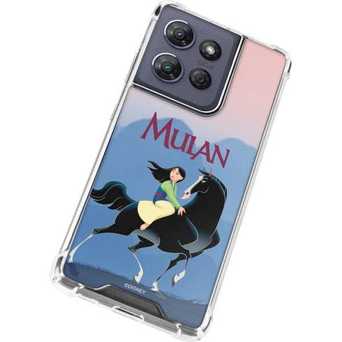 Disney Mulan Riding Khan Moto G Play 5G (2025) Clear Case