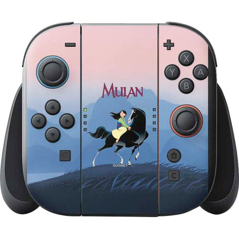 Disney Mulan Riding Khan Nintendo Switch 2 (2025) with Joy-Con Skin