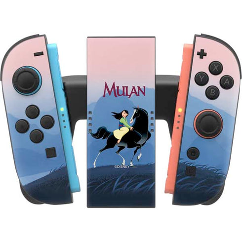 Disney Mulan Riding Khan Nintendo Switch 2 (2025) Joy-Con Controller Skin