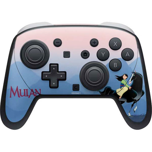 Disney Mulan Riding Khan Nintendo Switch 2 (2025) Pro Controller Skin