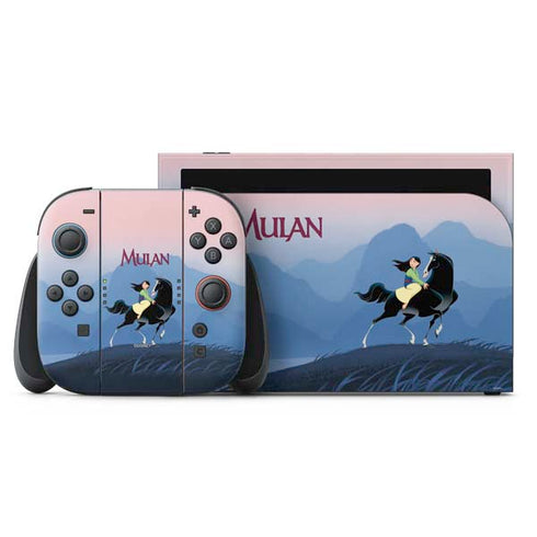 Disney Mulan Riding Khan Nintendo Skins