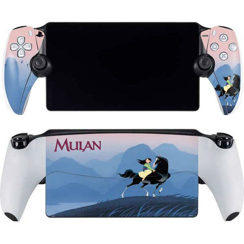 Disney Mulan Riding Khan PlayStation Portal Remote Player Skin