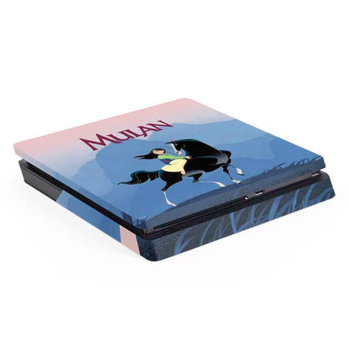 Disney Mulan Riding Khan PlayStation PS4 Skins