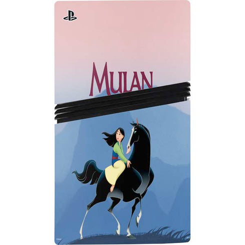 Disney Mulan Riding Khan PS5 Pro Bundle Skin