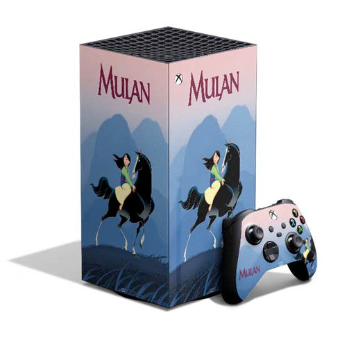 Disney Mulan Riding Khan XBox Series X Digital Edition Bundle Skin
