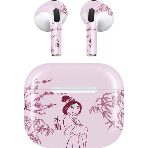 Disney Mulan Character Art Apple AirPods (3rd Gen 2021) Skin