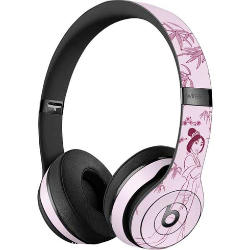 Disney Mulan Character Art Beats Solo 3 Wireless Skin