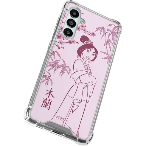 Disney Mulan Character Art Galaxy A16 5G Clear Case