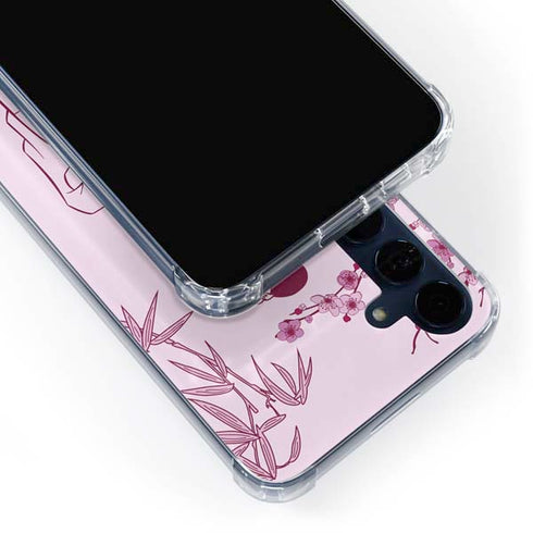 Disney Mulan Character Art Galaxy A35 5G Clear Case