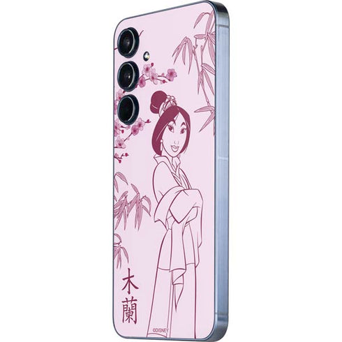 Disney Mulan Character Art Galaxy A35 5G Skin