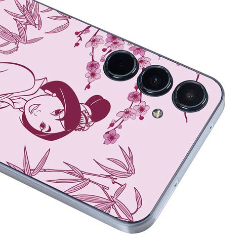 Disney Mulan Character Art Galaxy A35 5G Skin