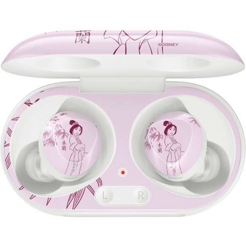 Disney Mulan Character Art Galaxy Buds Plus Skin